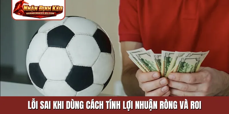 Lỗi sai khi dùng cách tính lợi nhuận ròng và ROI